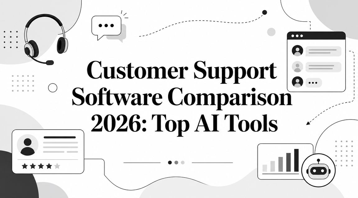 Customer Support Software Comparison 2026: Top AI Tools