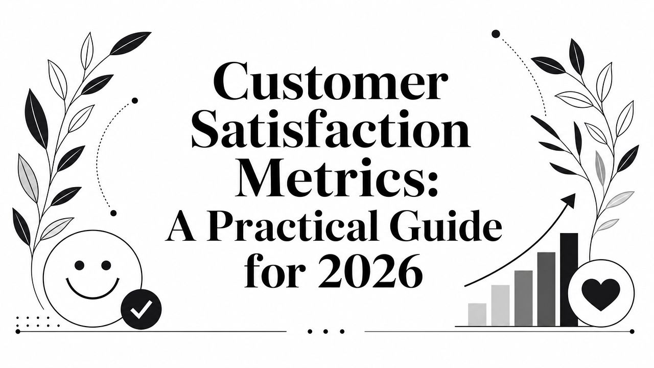 Customer Satisfaction Metrics: A Practical Guide for 2026