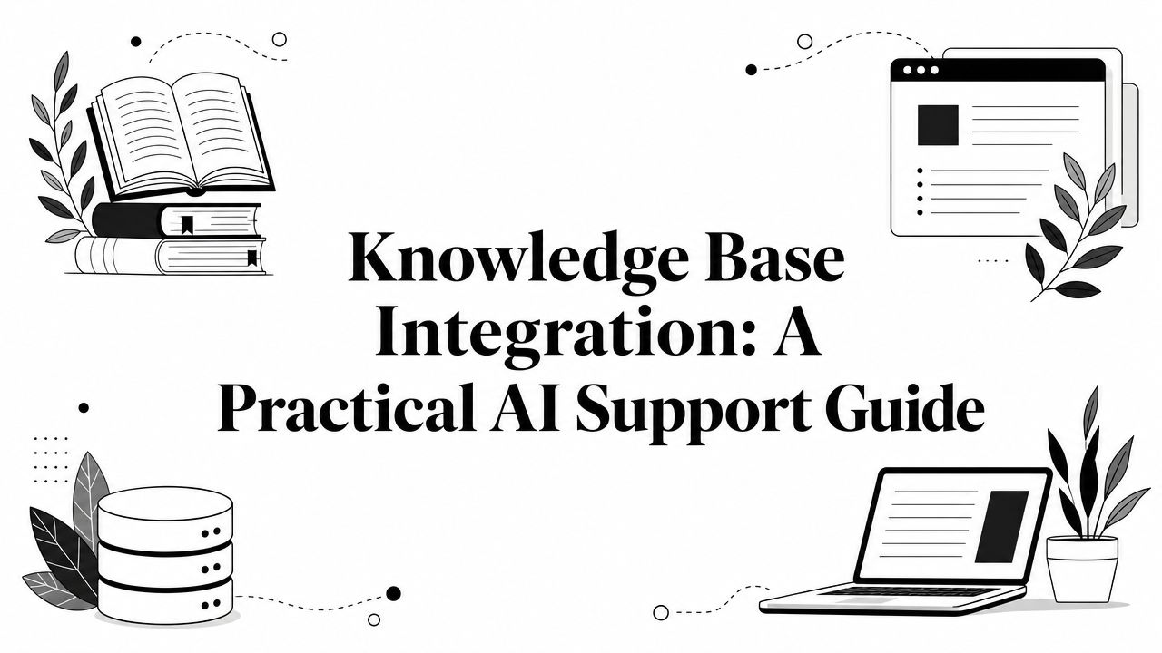 Knowledge Base Integration: A Practical AI Support Guide
