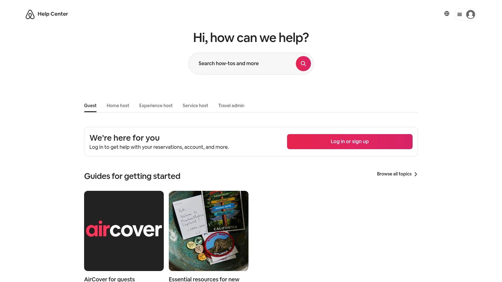 Airbnb Help Center