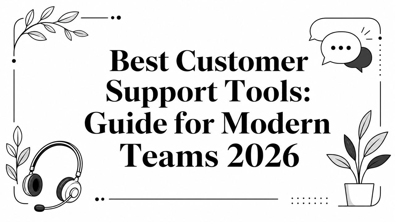 Best Customer Support Tools: Guide for Modern Teams 2026
