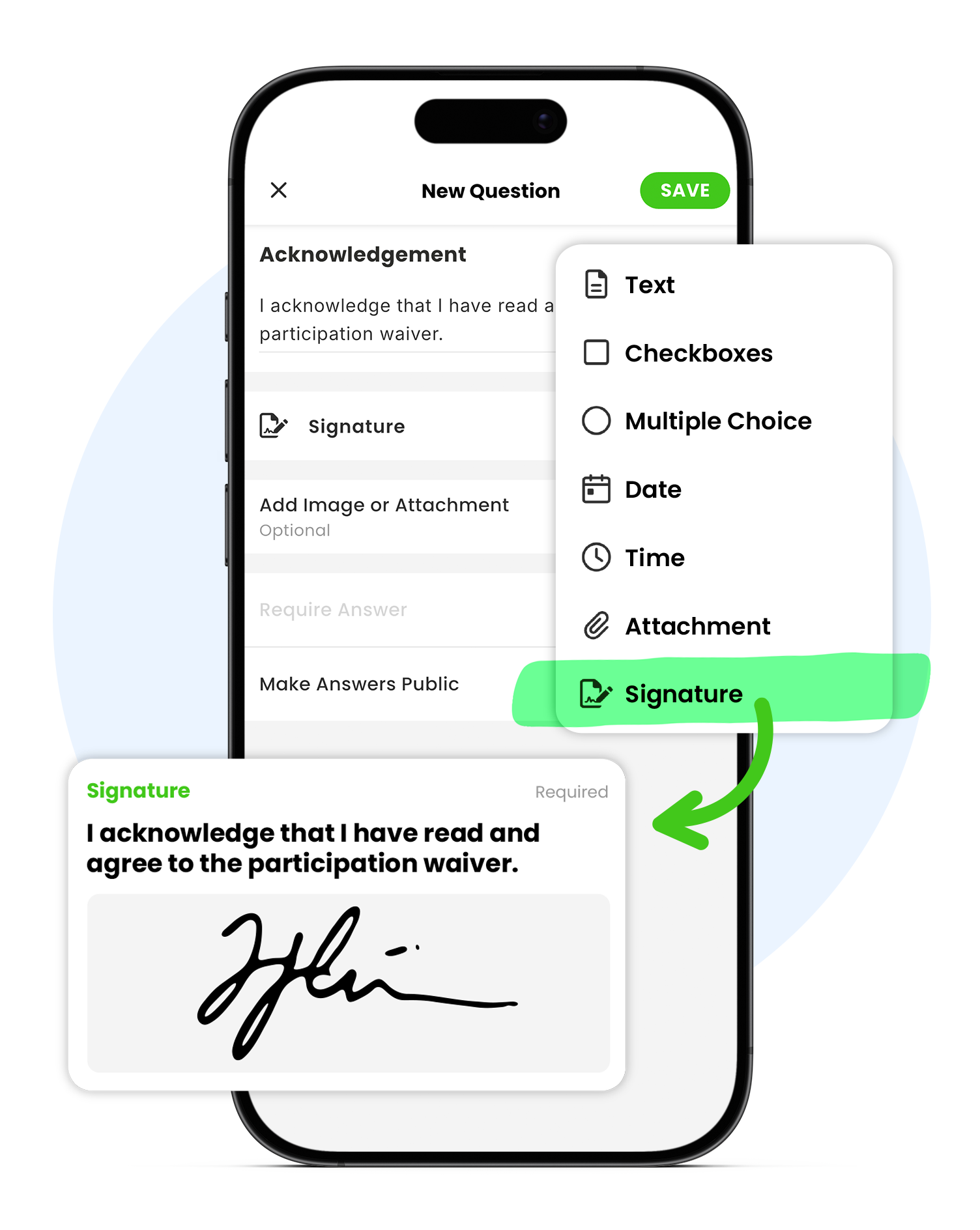 Dashboard mockup