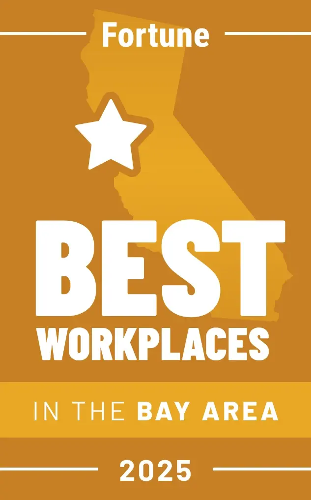 36 / 75 on Fortune Best Workplaces in the Bay Area™ 2025 (Small And Medium)
