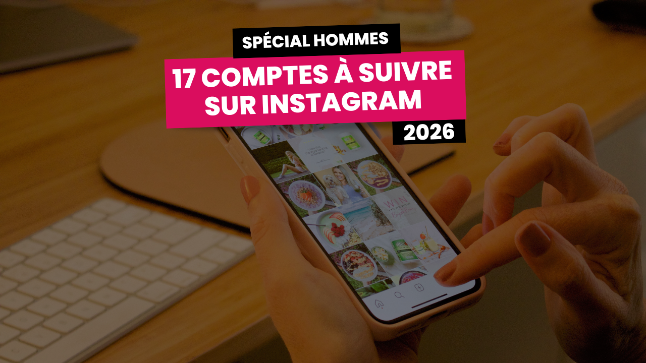 illustration des 17 comptes instagram de coach homme à suivre