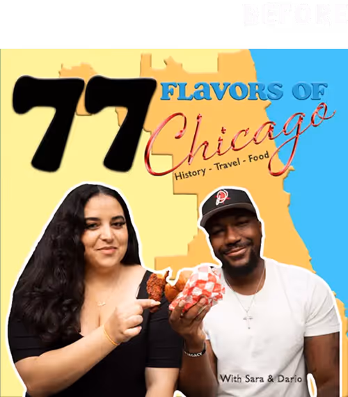 Before: The podcast cover image was consistent with the website.