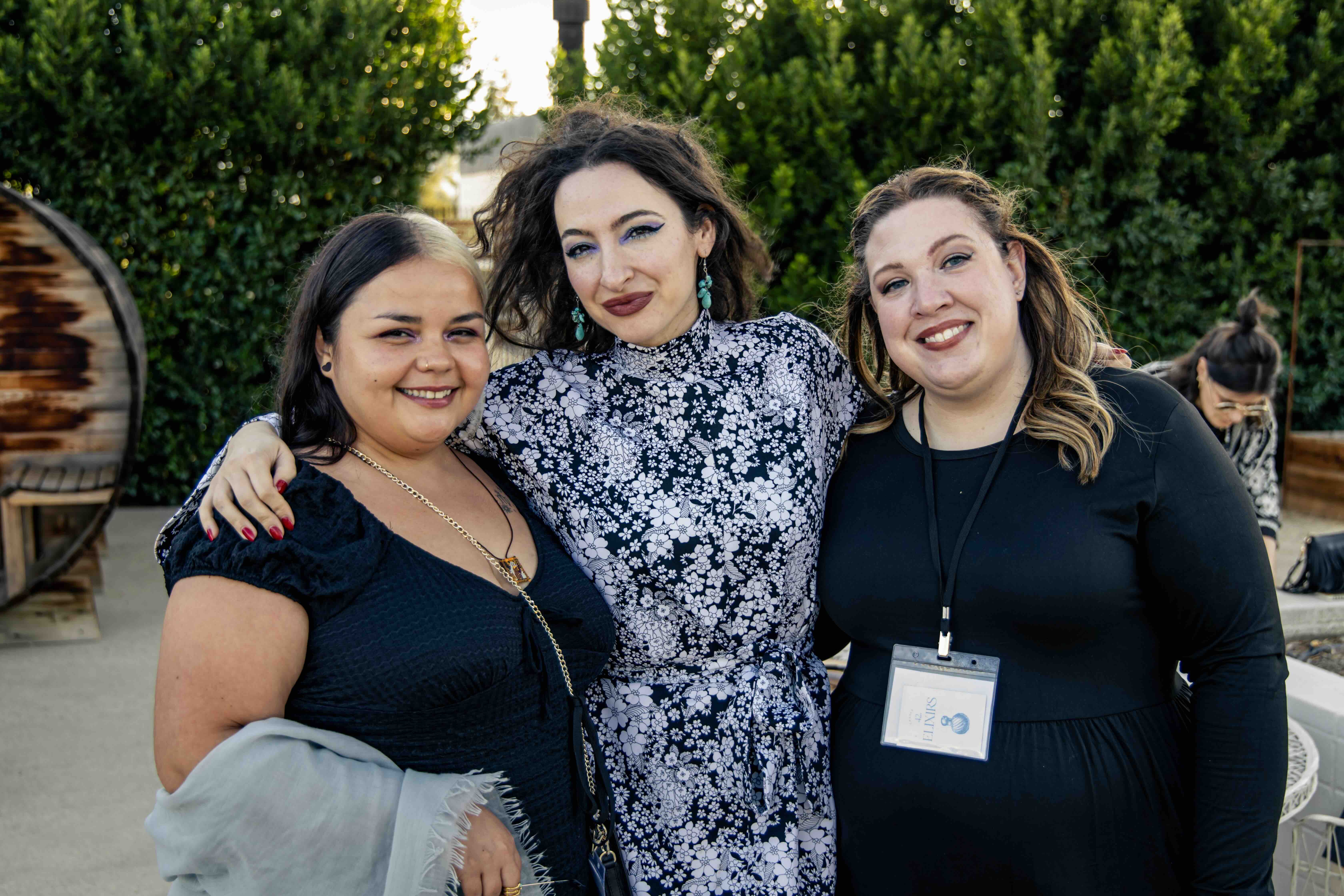 2 retreat goers of the Lunar Lodge