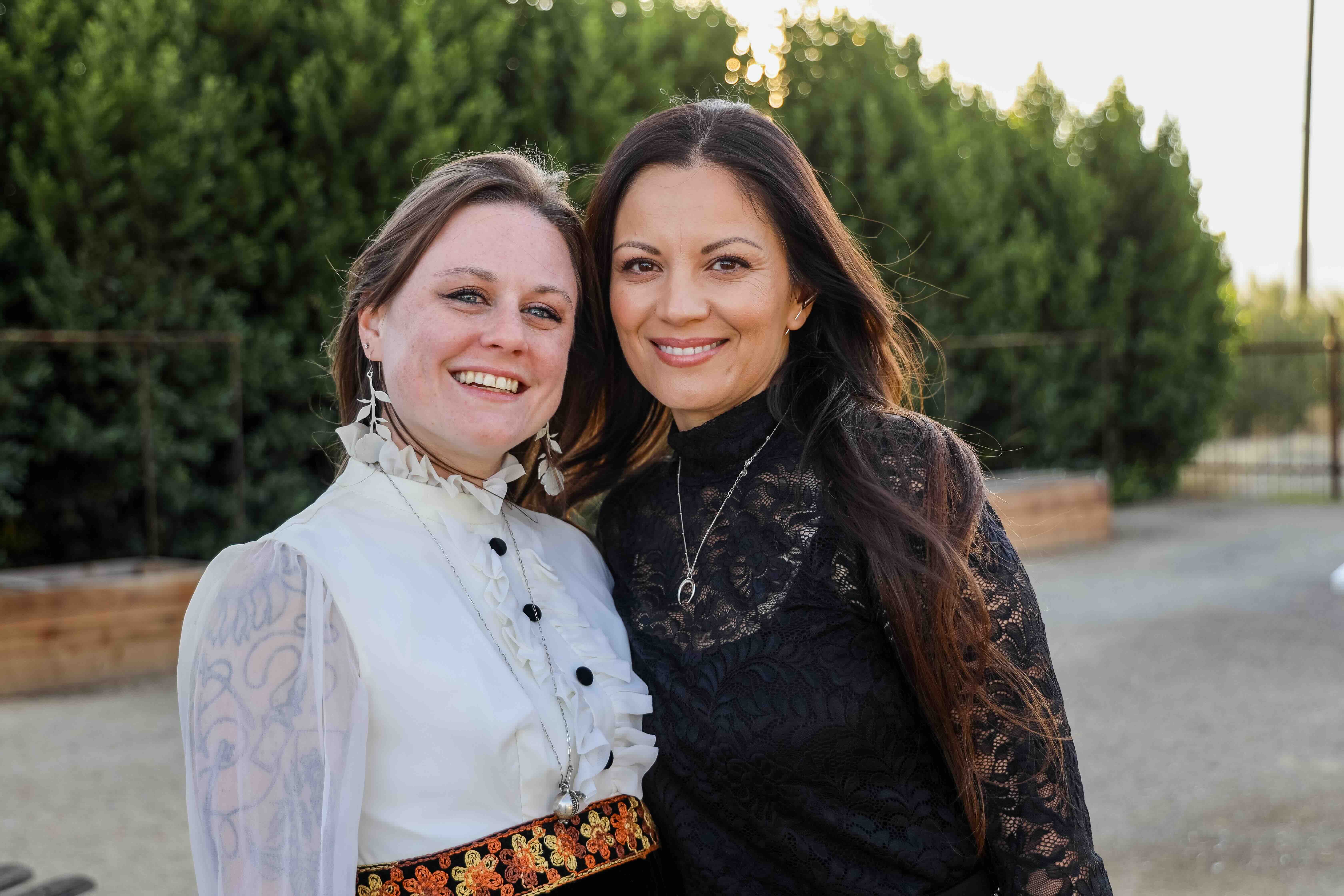 Full moon circle with candles