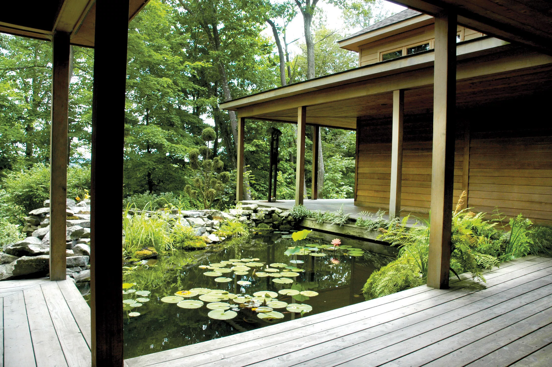 2 retreat goers of the Lunar Lodge