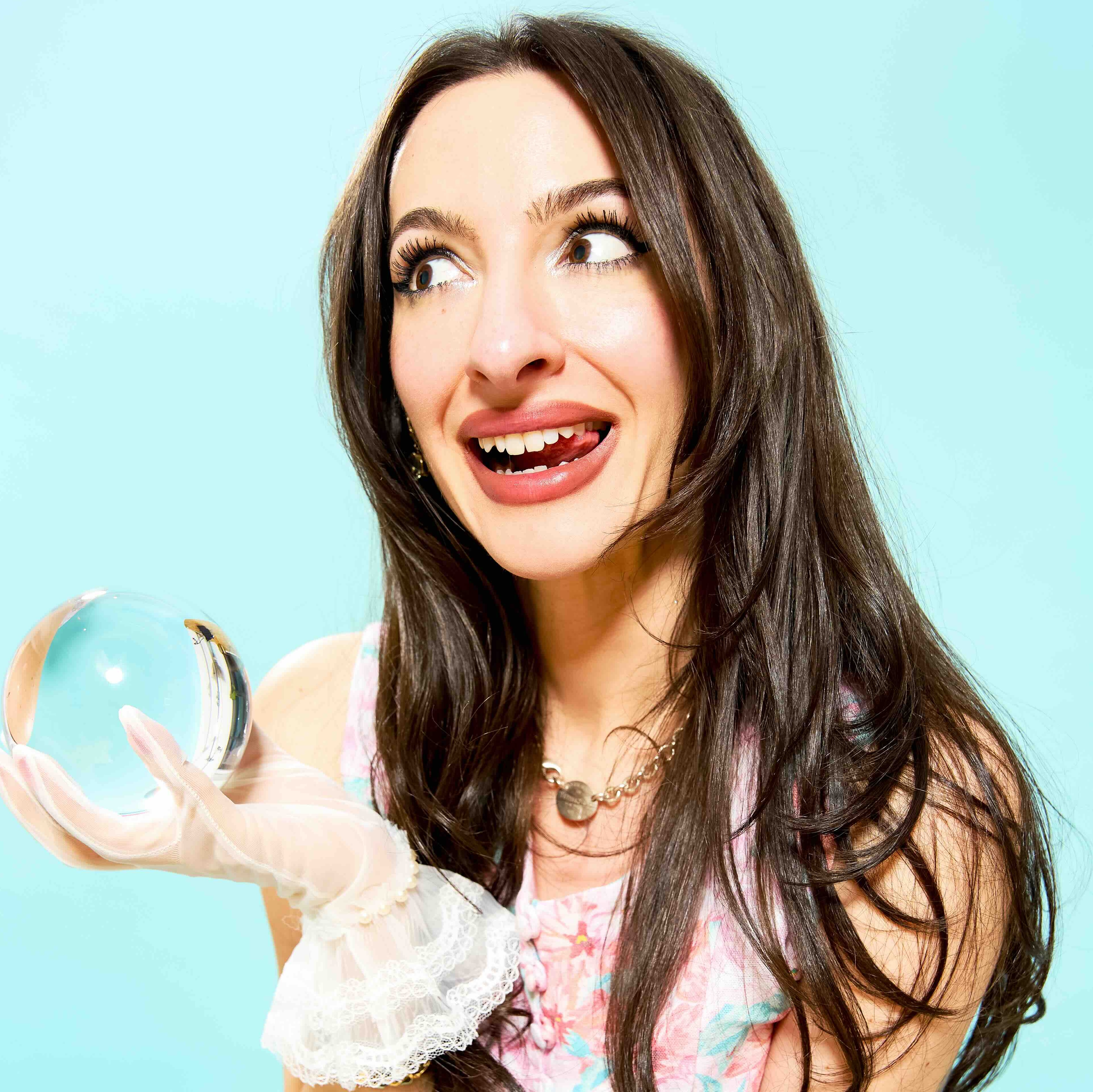 Full moon circle with candles