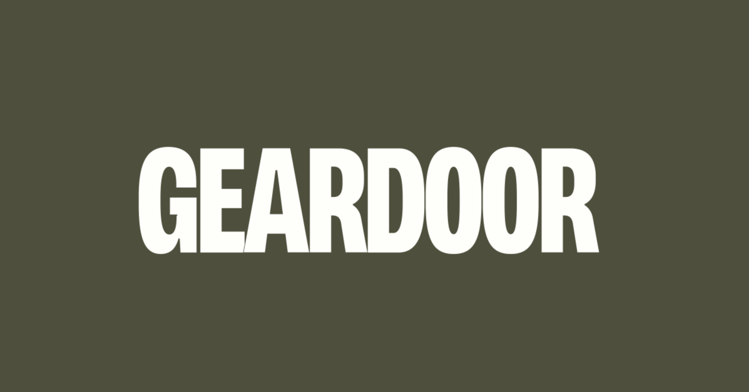 Geardoor logo.