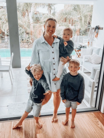 Candis Henry, Owner of Bossy Boots Kingscliff and mother to three boys