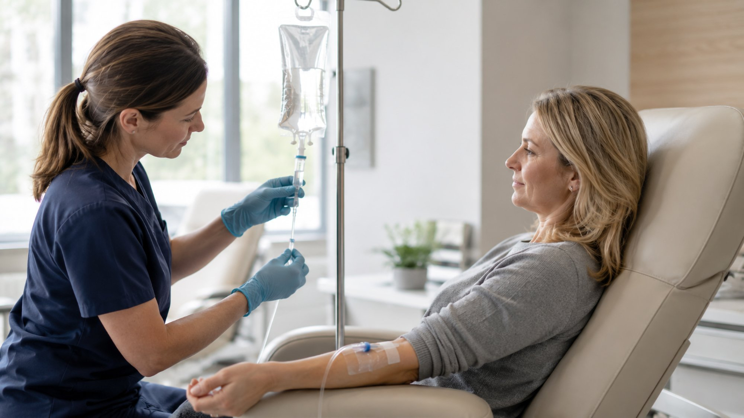 When to Use Antiviral IV Therapy During Fall Cold Season