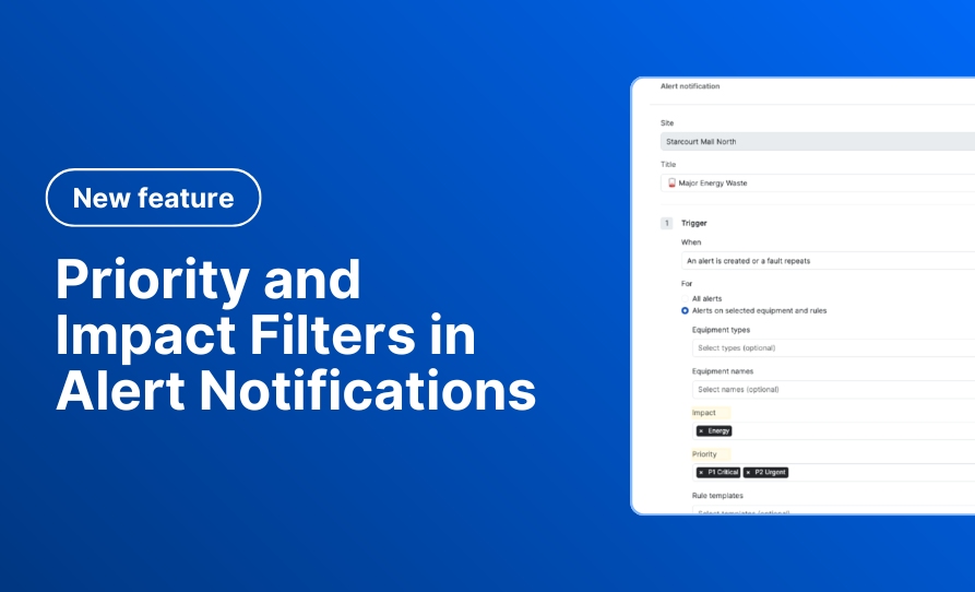Priority and Impact Filters in Alert Notifications