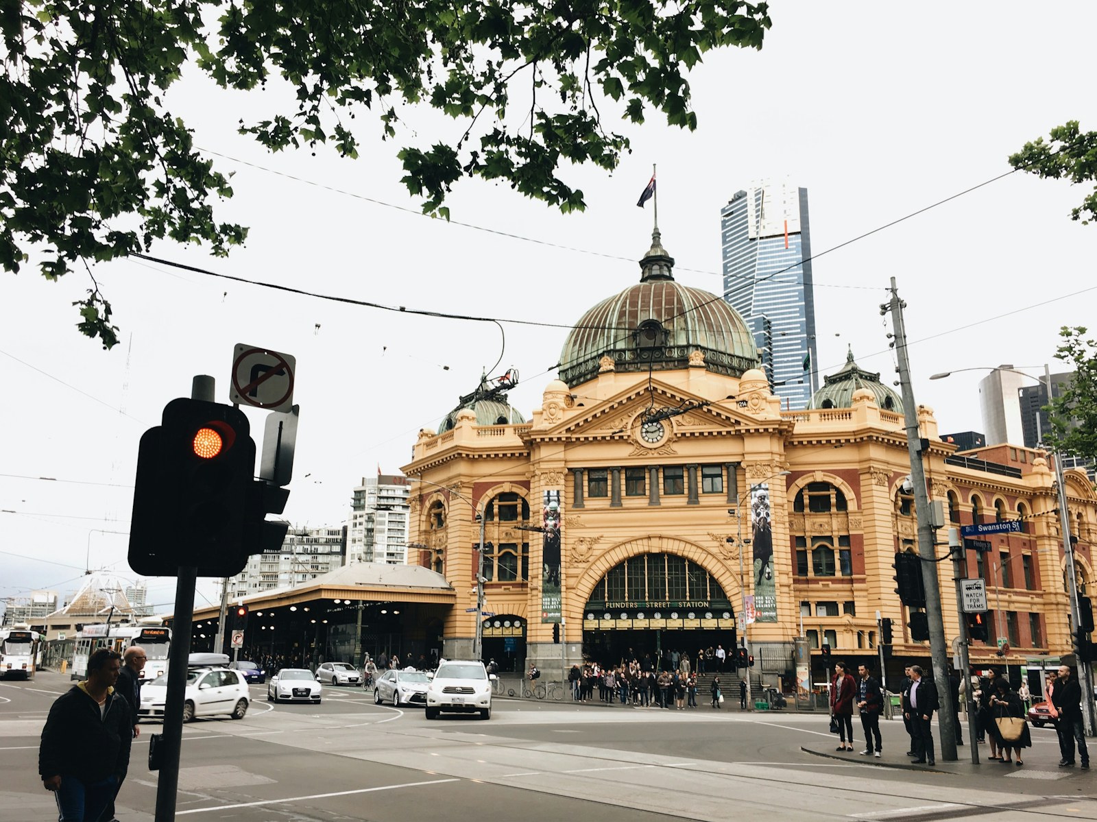 Heritage streetscape in central Melbourne