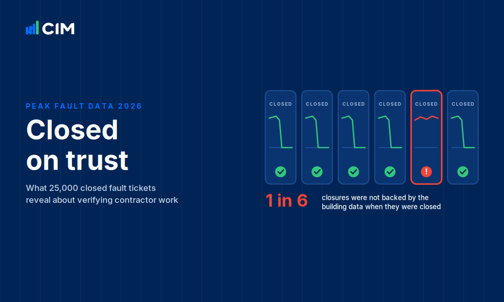 Closed on trust: what 25,000 closed fault tickets reveal about verifying contractor work