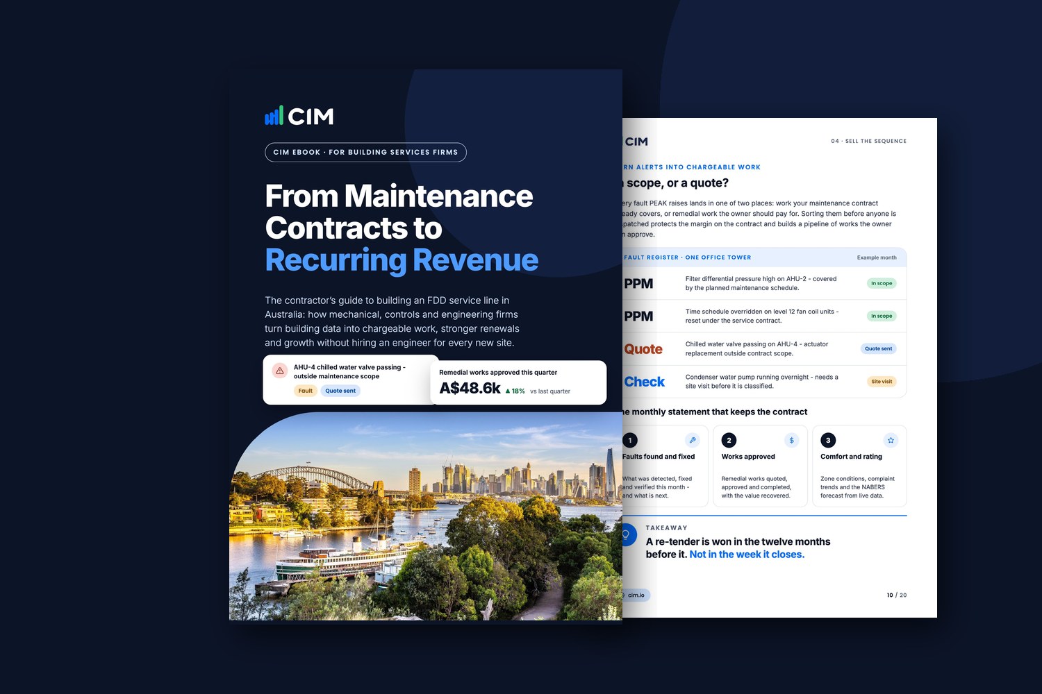 The Contractor's Guide to Building an FDD Service Line - CIM guide