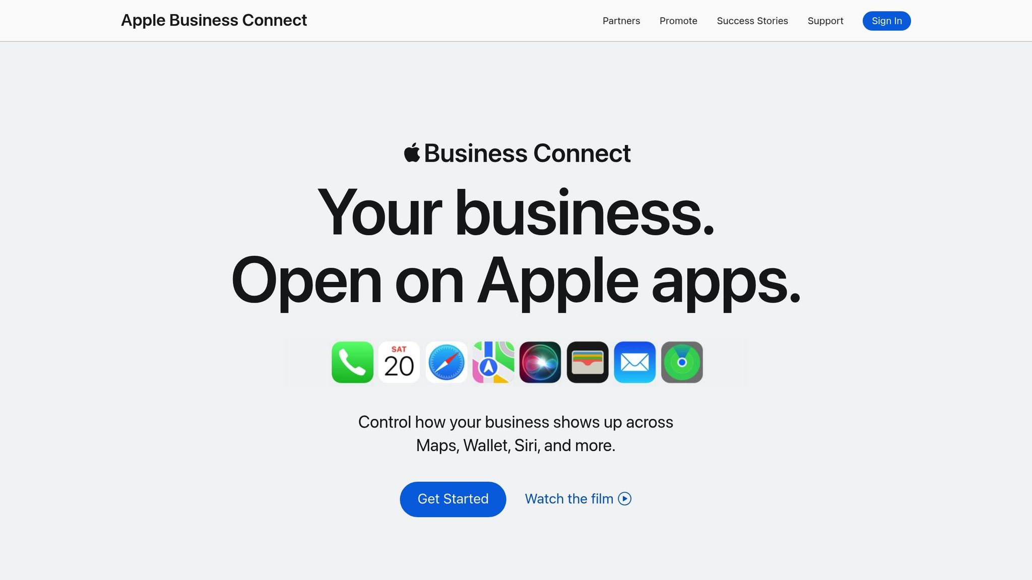 Apple Business Connect