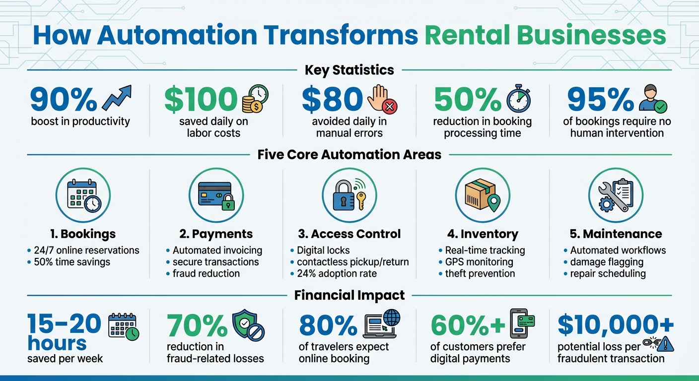 Rental Business Automation Benefits: Cost Savings and Productivity Statistics