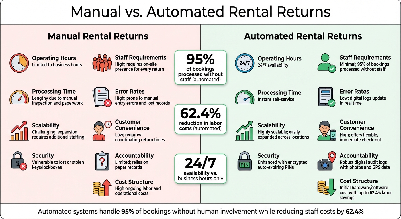 Manual vs Automated Rental Returns: Key Differences and Benefits
