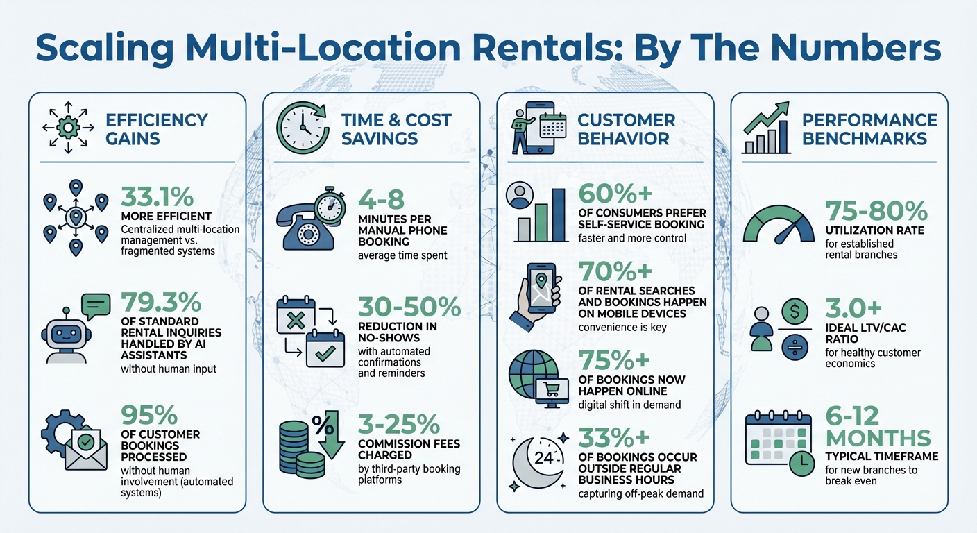 Multi-Location Rental System Benefits: Key Statistics and Efficiency Gains