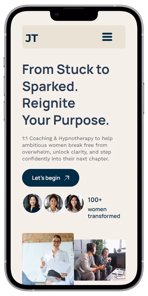 Website on iphone 13