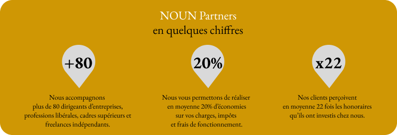 Noun Partners en quelques chiffres | Noun Partners, net investissement, selexium, baris stratégie, d6d