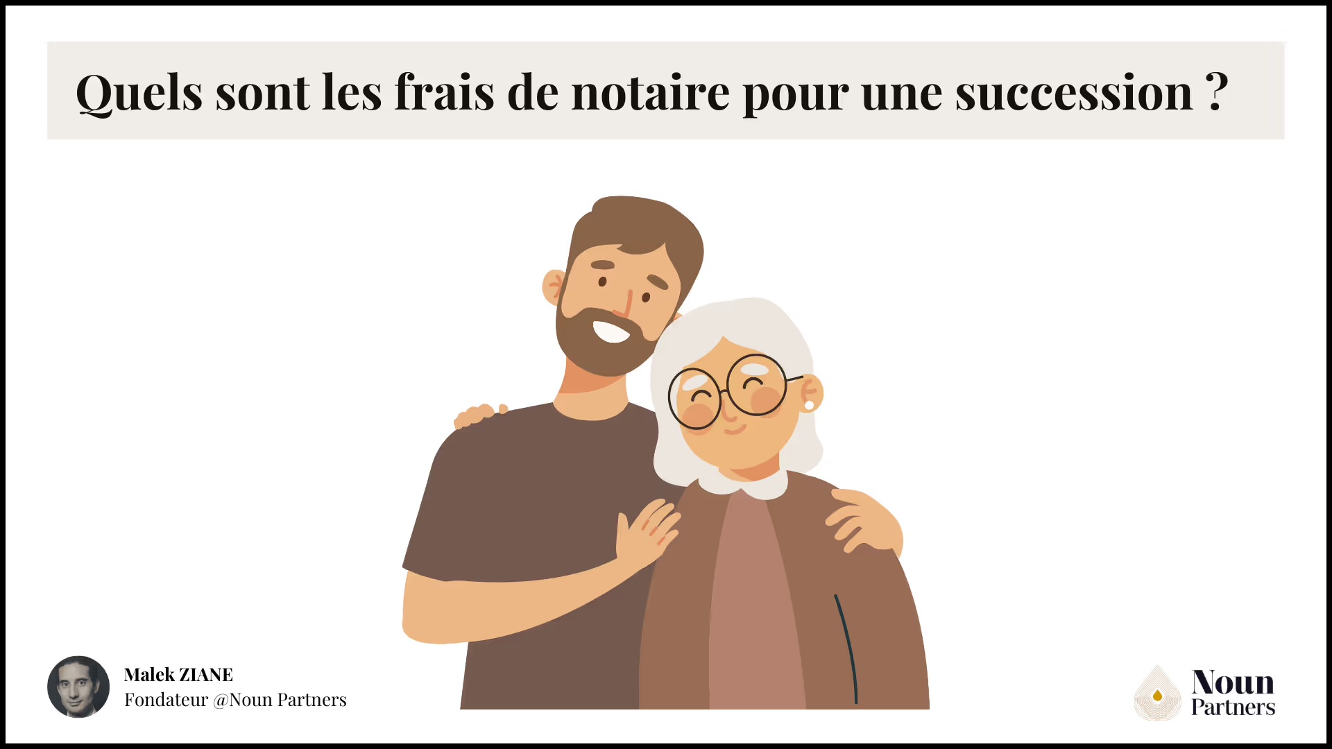 Frais de notaire succession