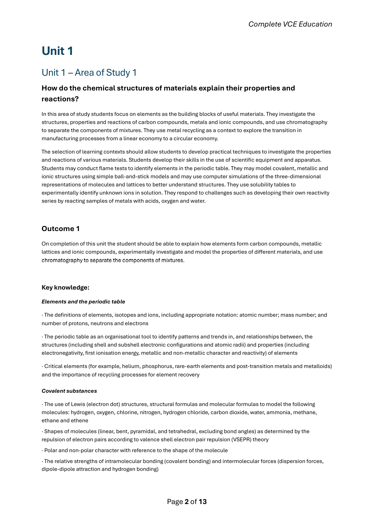 Summary page on nuclear physics covering nuclear forces, stability, isotopes, line of stability, and atomic symbols.