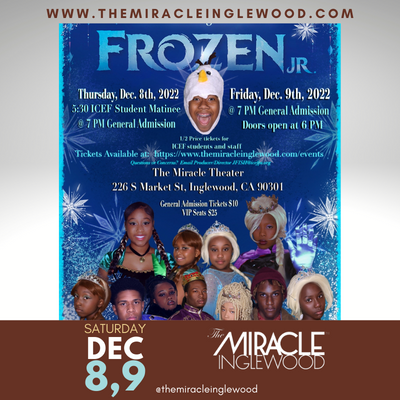 ICEF Performing Arts Presents "Frozen Jr."