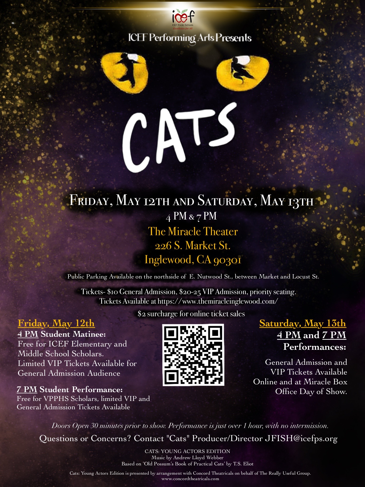 ICEF Performing Arts Presents "CATS"2