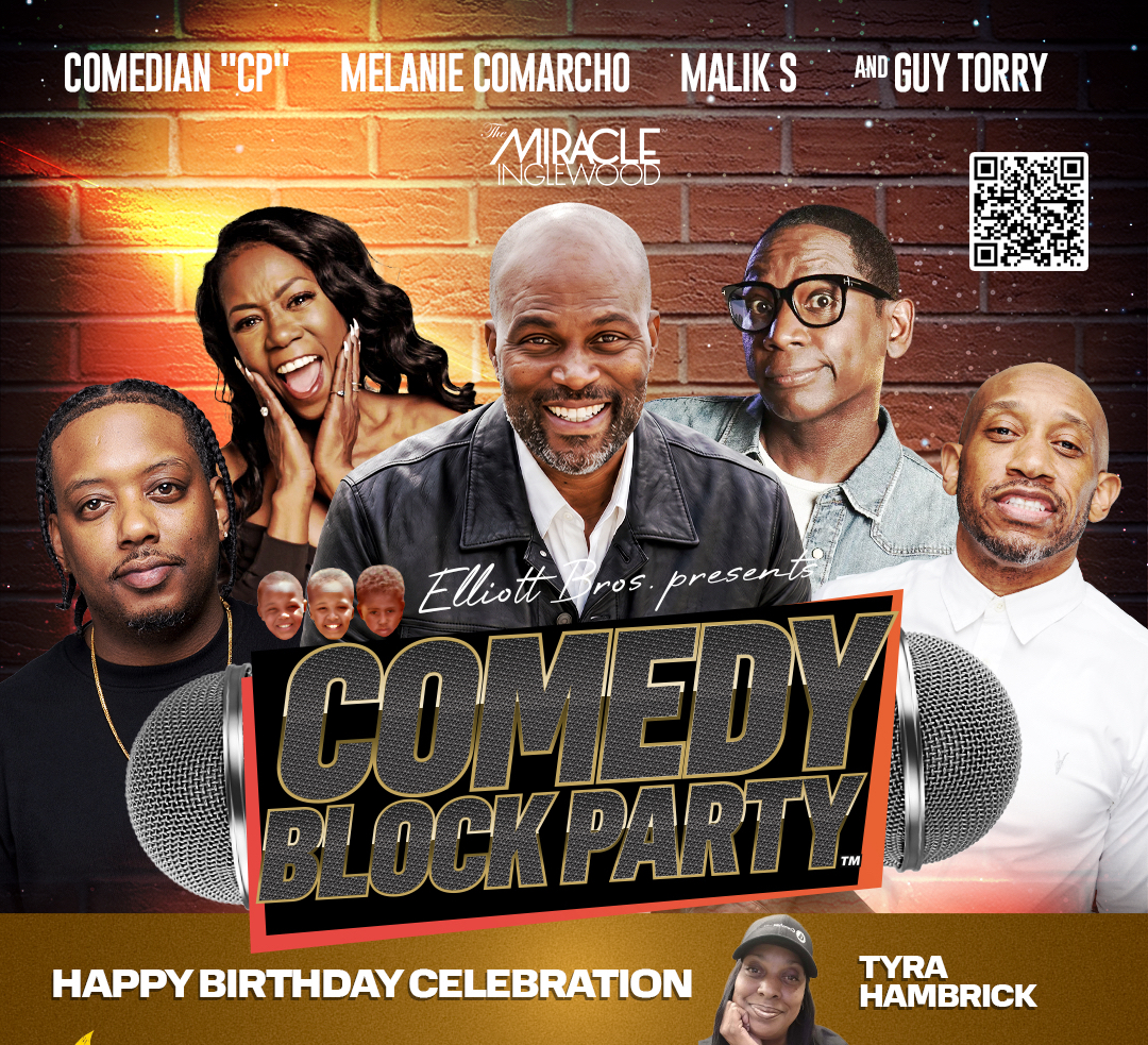 COMEDY BLOCK PARTY Hosted by Chris Spencer