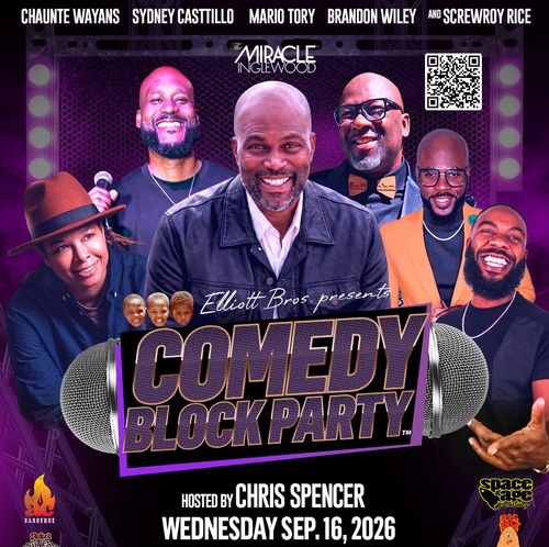 COMEDY BLOCK PARTY Hosted by Chris Spencer