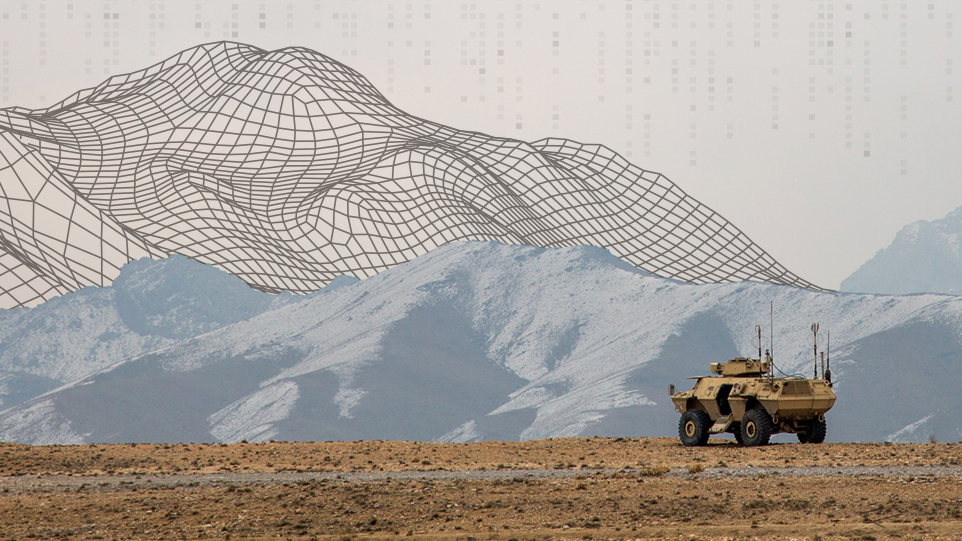 NATO NITECH magazine editorial design spread