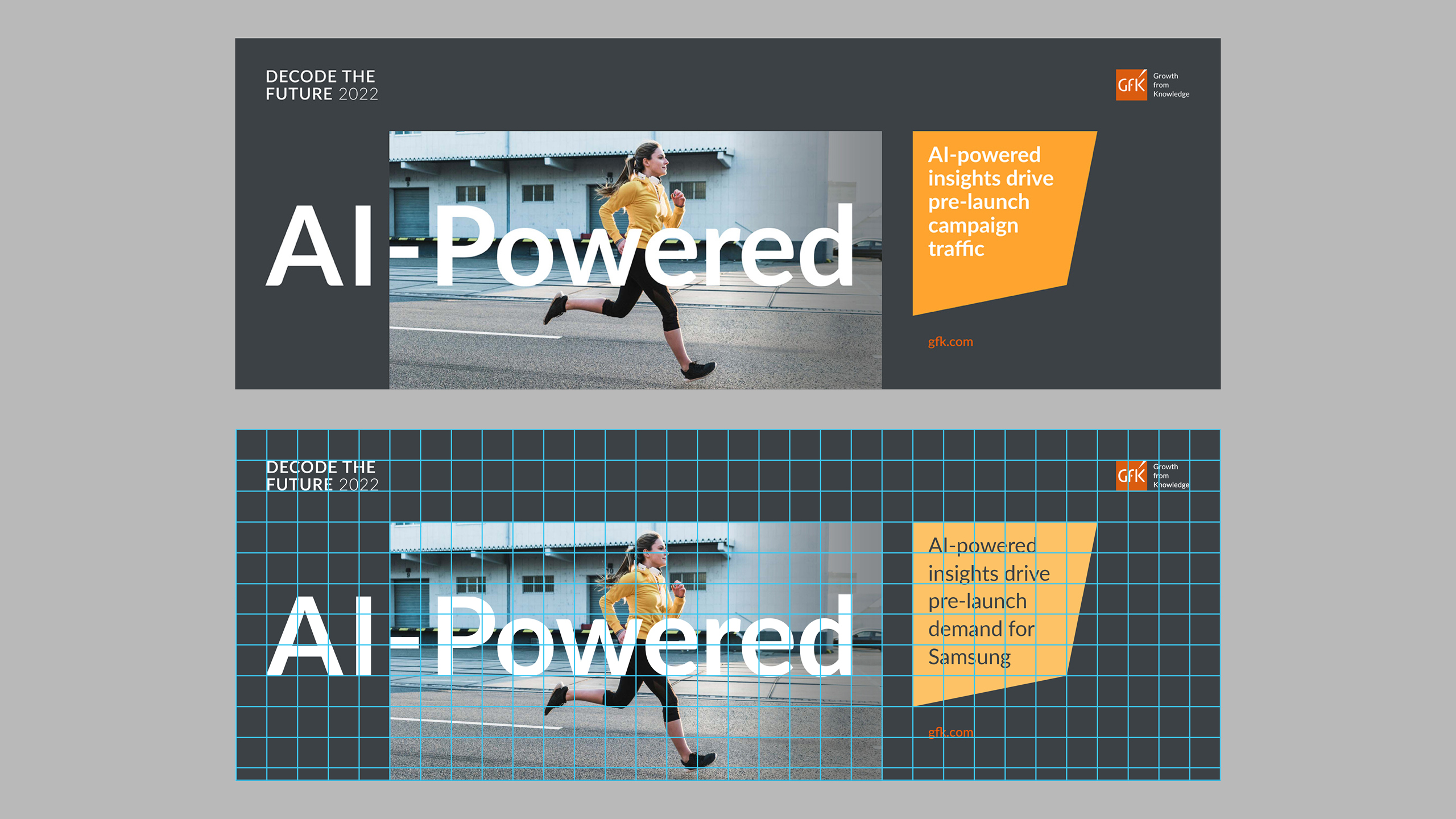 GfK brand system — data visualisation design