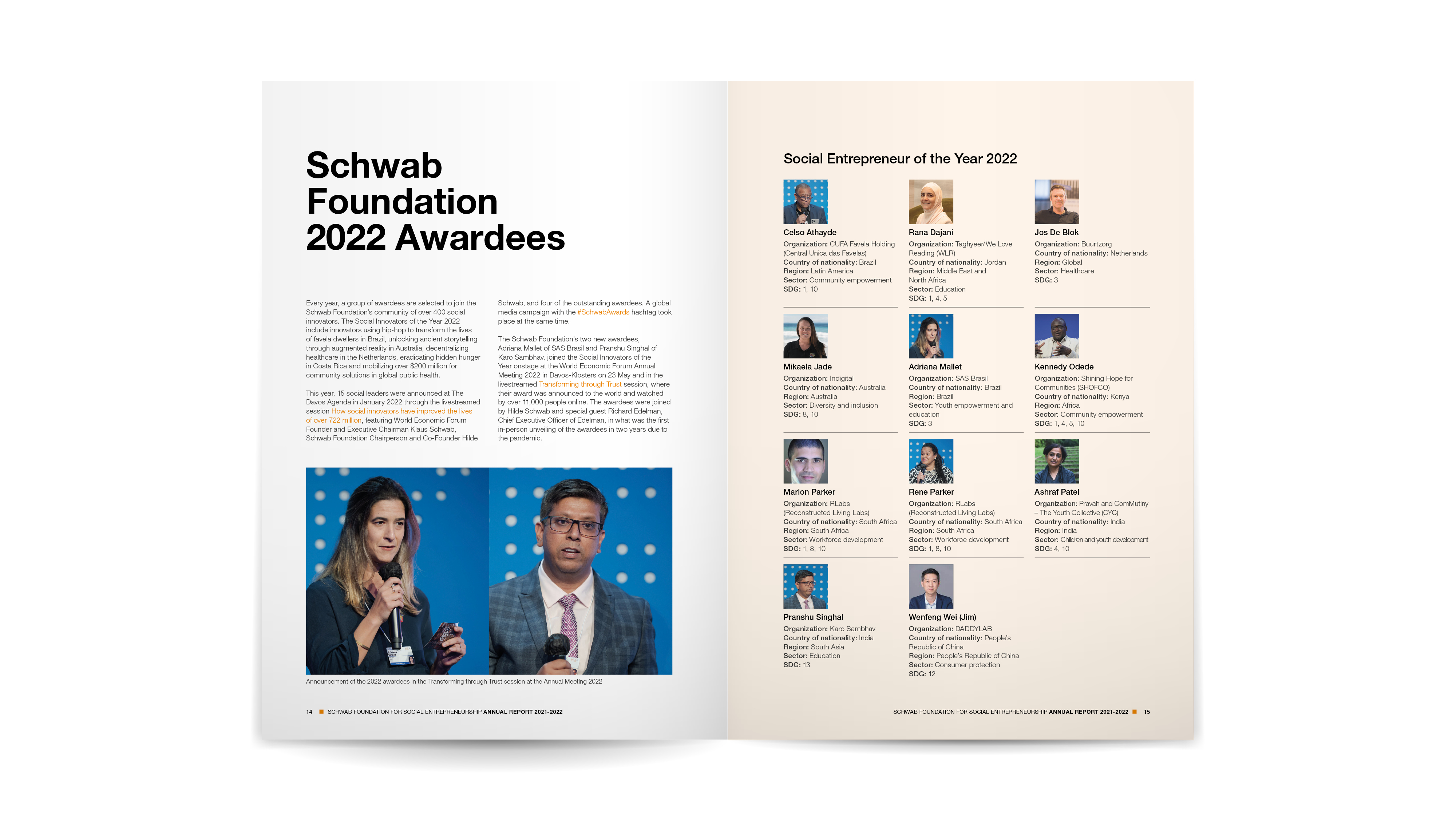 World Economic Forum report — social media campaign graphic