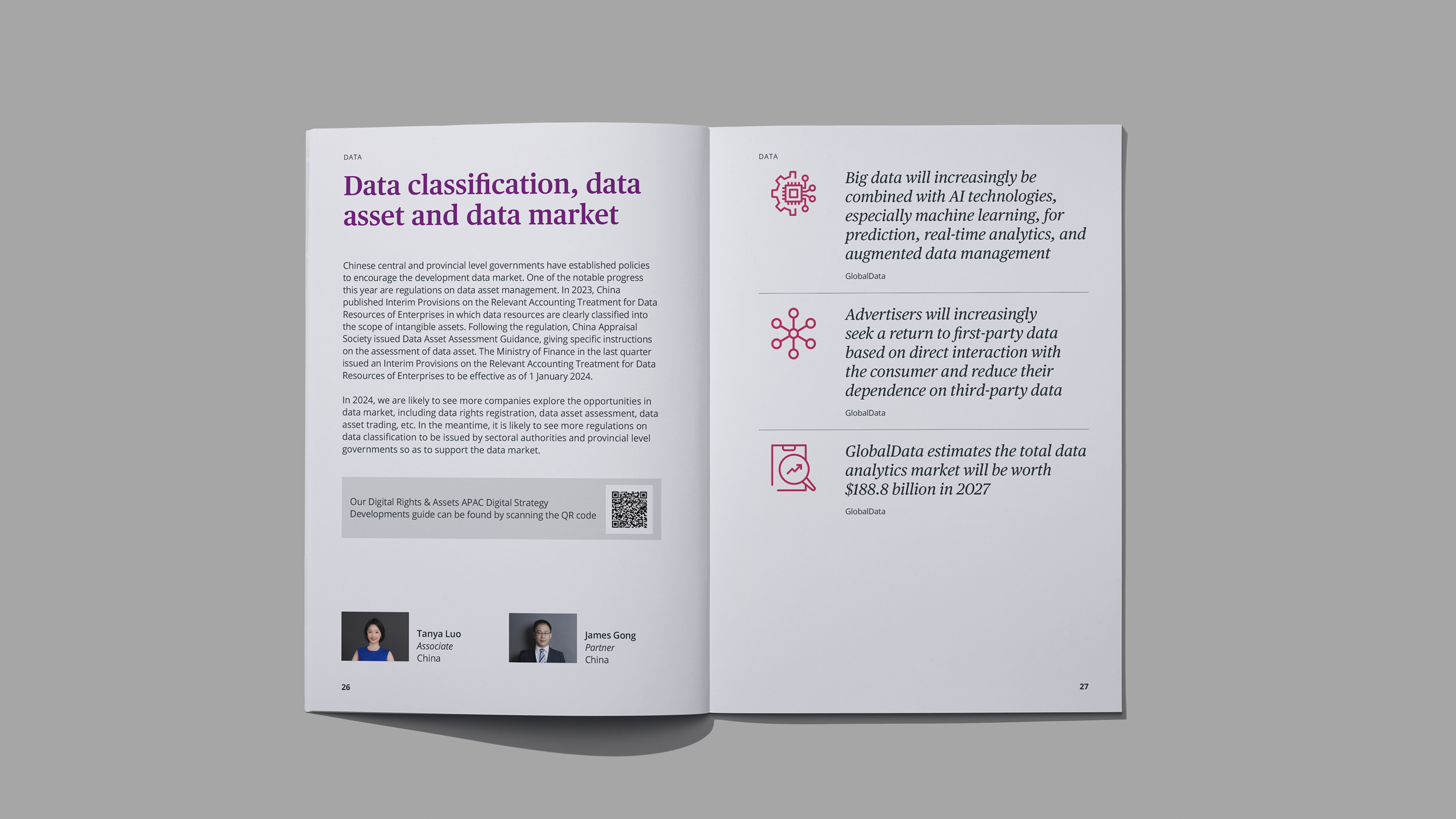 Bird & Bird Tech Predictions — print booklet detail