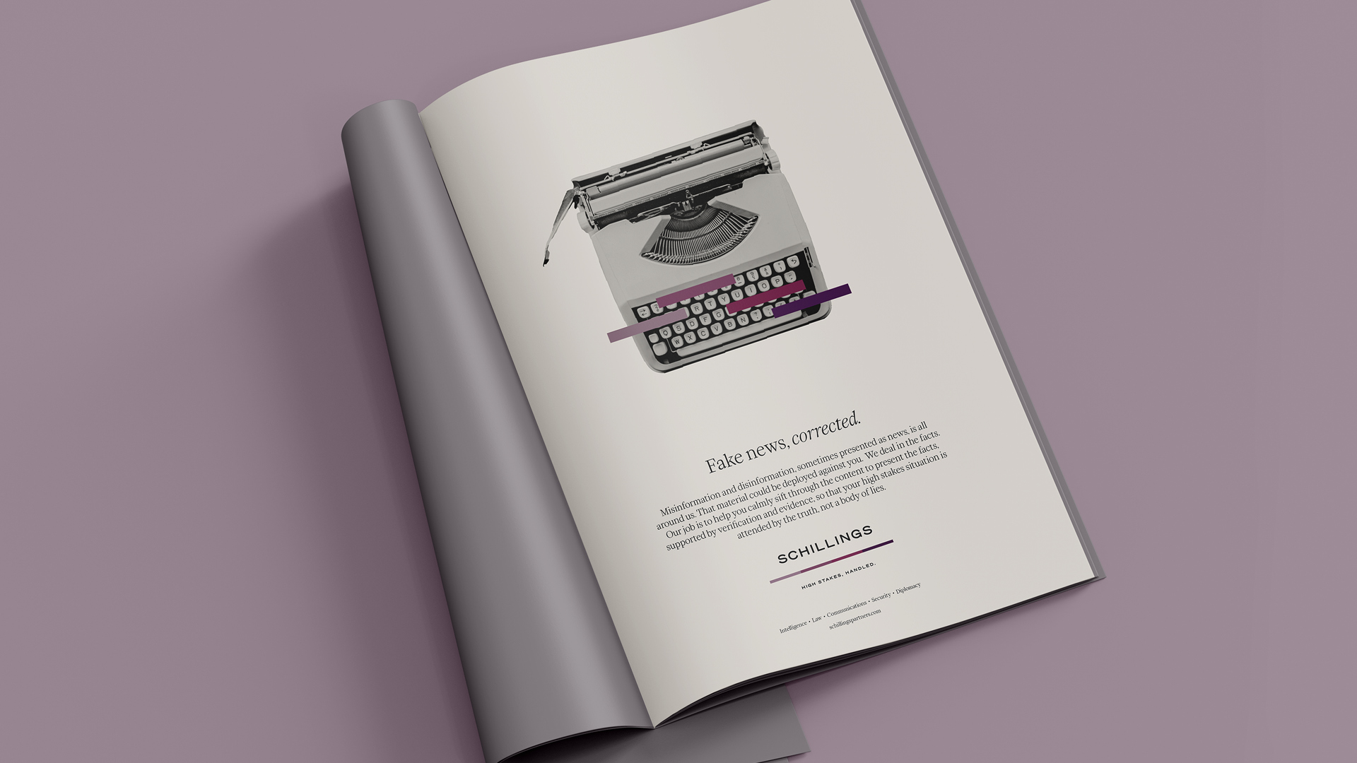 Schillings rebrand — website design and digital presence