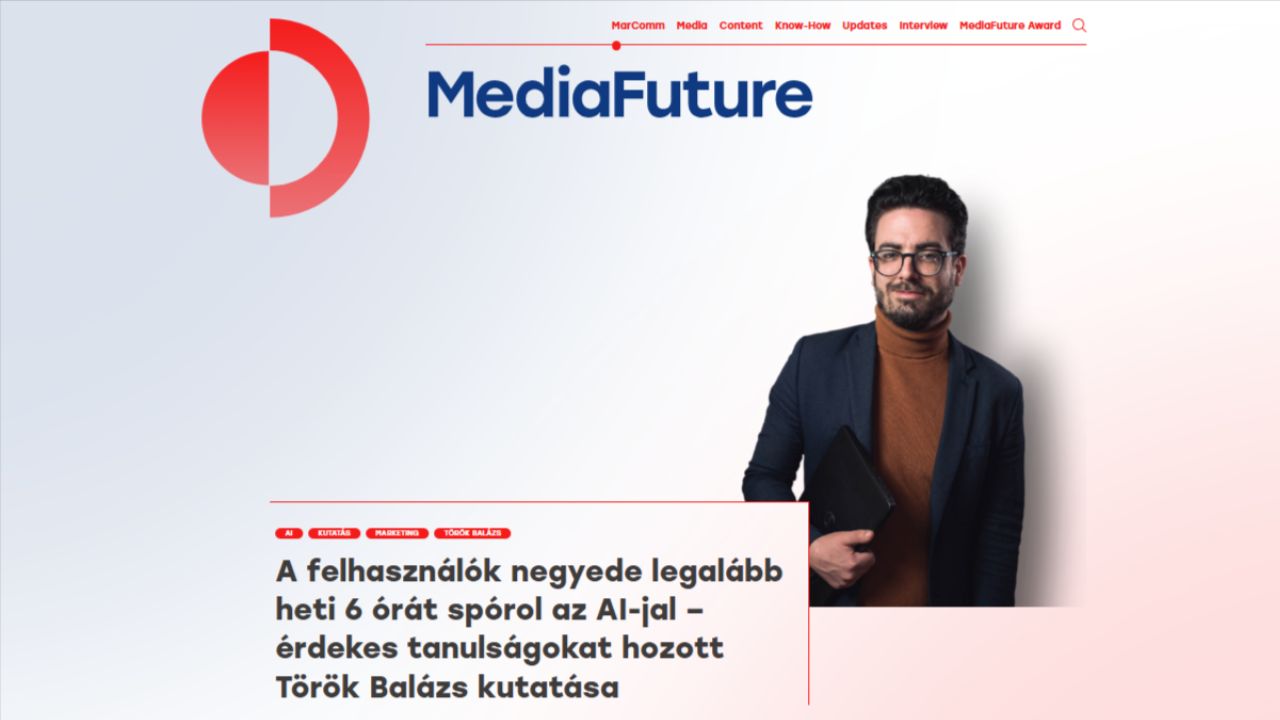 A felhasználók negyede legalább heti 6 órát spórol az AI-jal