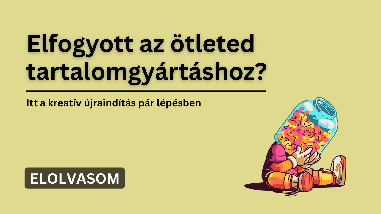 Az inspirációhiány leküzdése tartalomgyártóknál