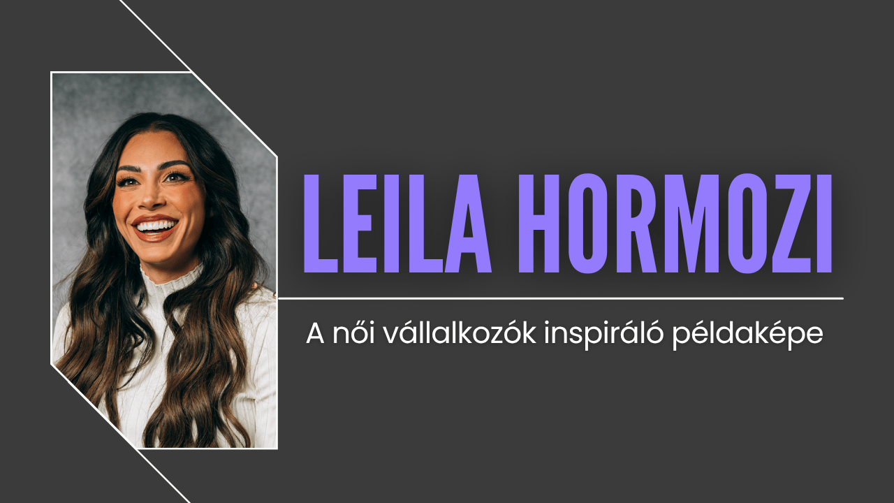 Marketingszakember Leila Hormozi