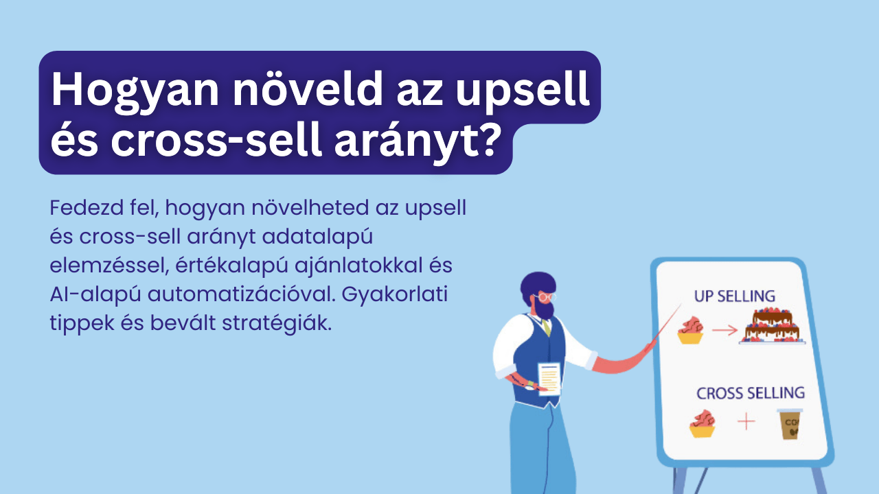 Az upsell és cross-sell arány növelése