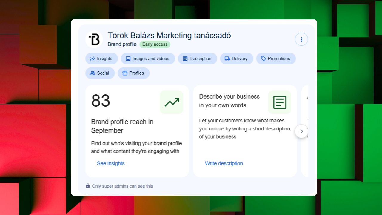 Google Merchant Center Brand beállítás – Márkajelenlét optimalizálása