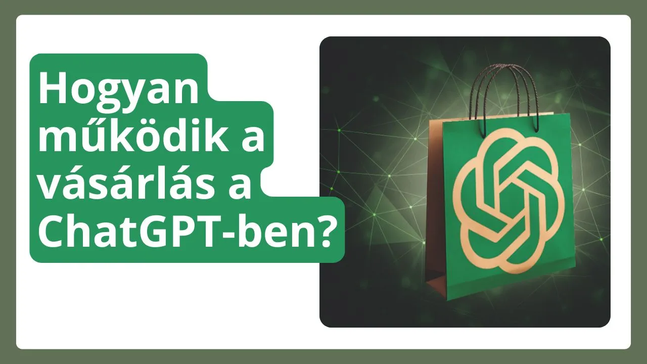 vásárlás a ChatGPT-ben