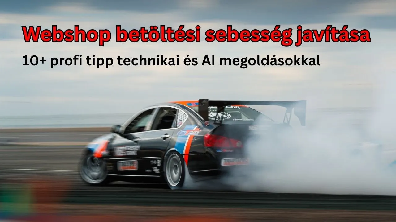 Webshop betöltési idő javítása – 10+ profi tipp technikai és AI megoldásokkal