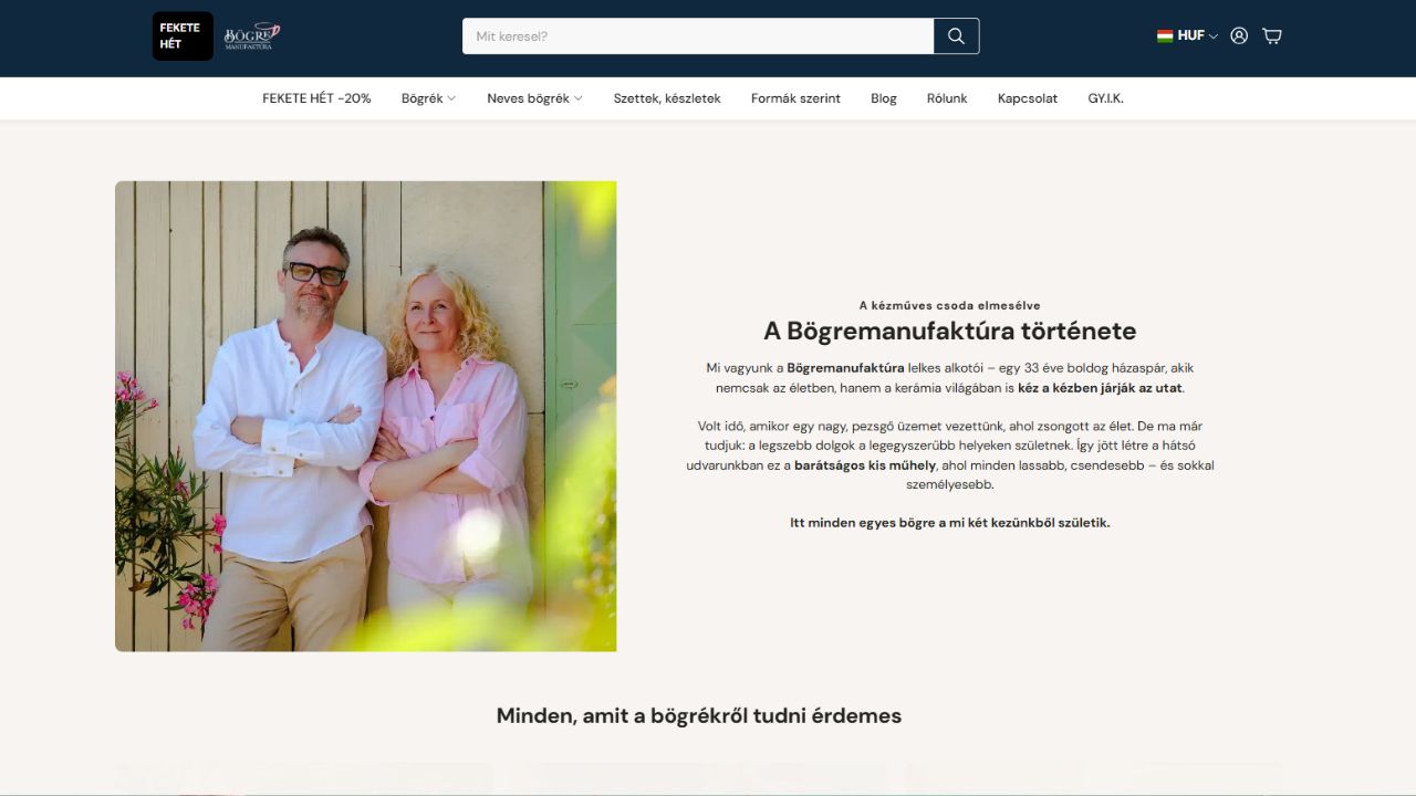 Teljes körű marketing és webshop megújítás 