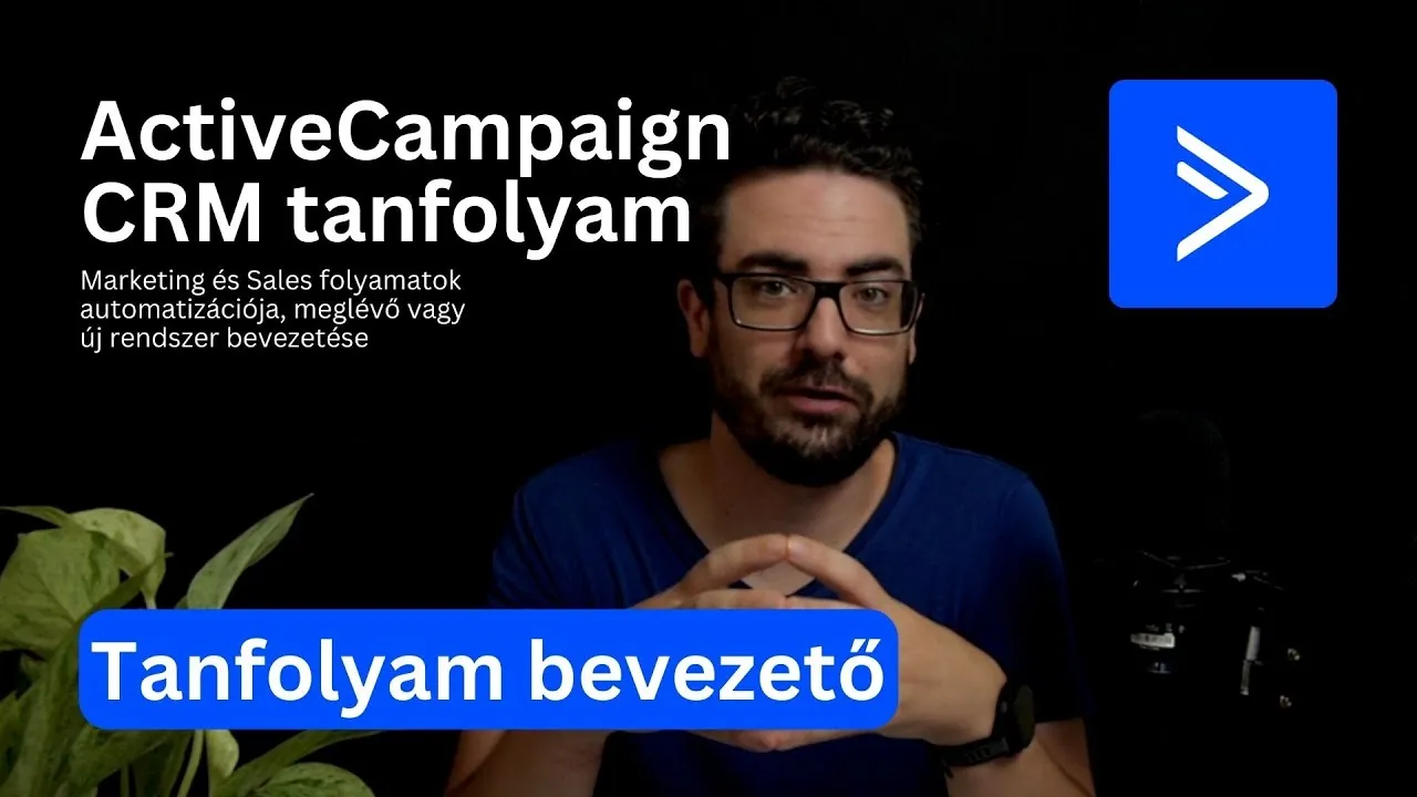ActiveCamapign CRM és hírlevél tanfolyam 