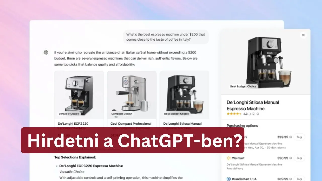 Hogyan lehet hirdetni a ChatGPT-ben?
