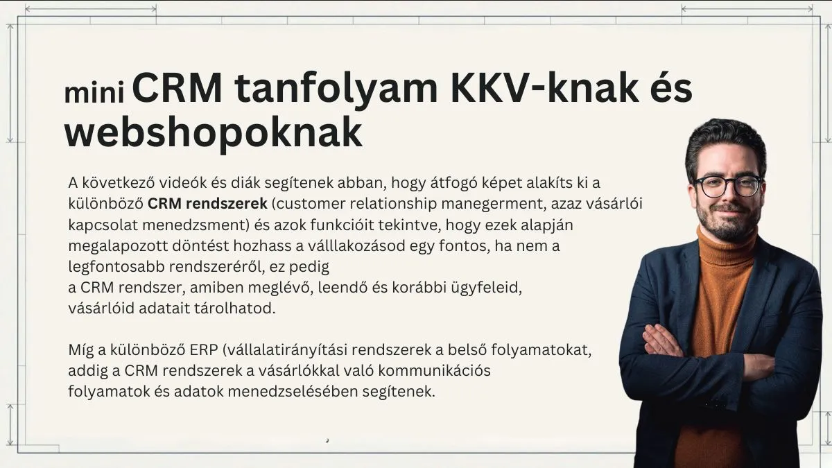 mini CRM tanfolyam KKV-knak