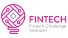 Fintech Challenge Vietnam branding with pink logo and text