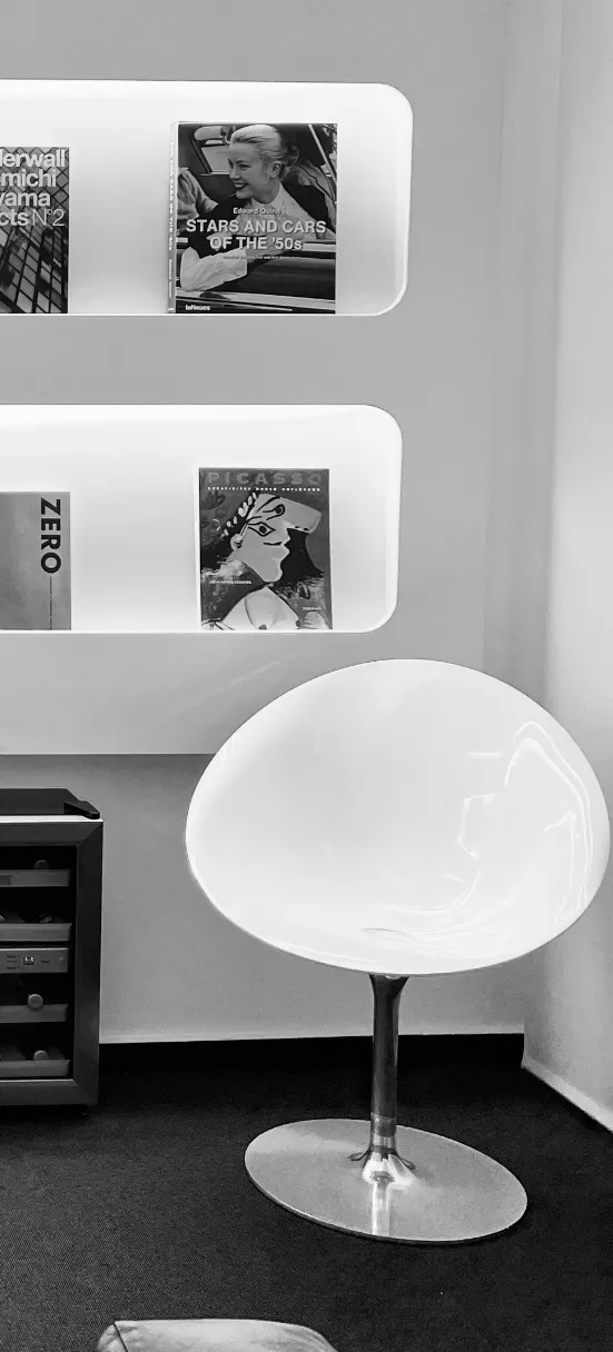 Wartezimmer der Zahnarztpraxis
